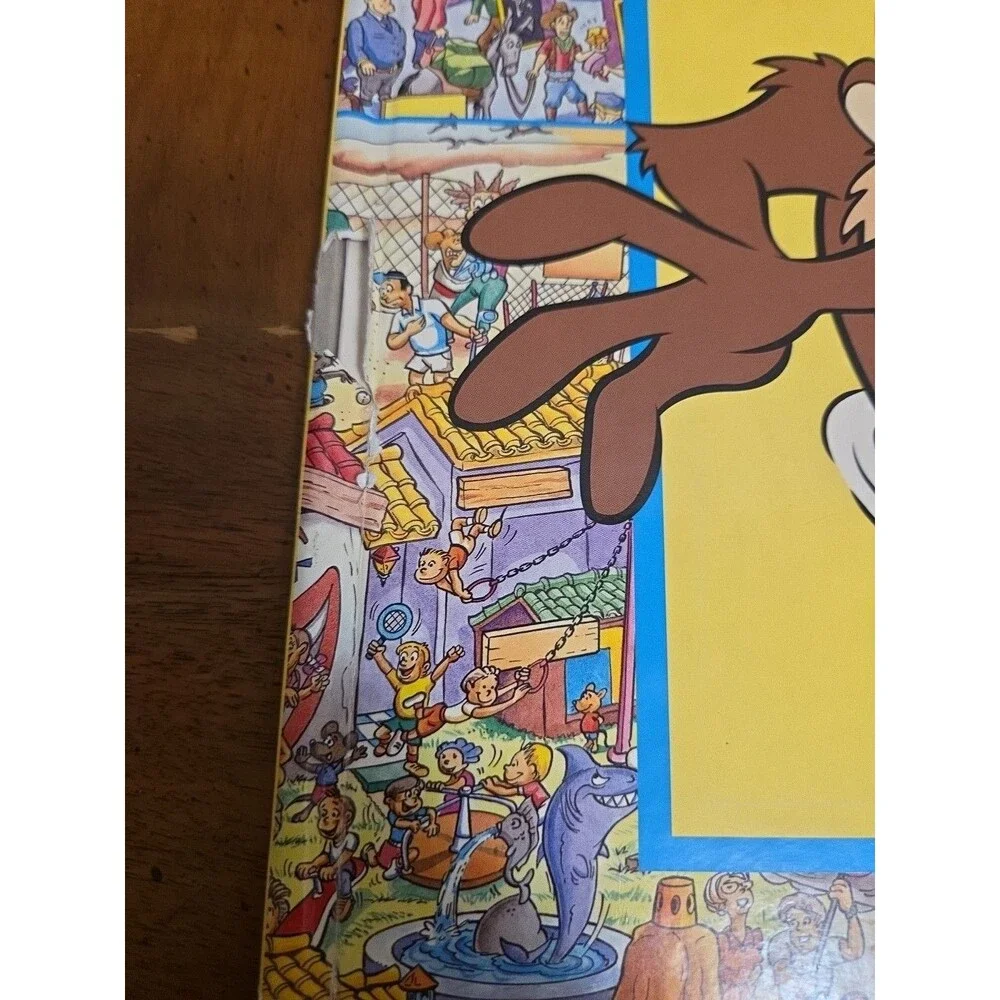 Look And Find Taz Looney Tunes Warner Brothers 1996 Vintage Hardcover